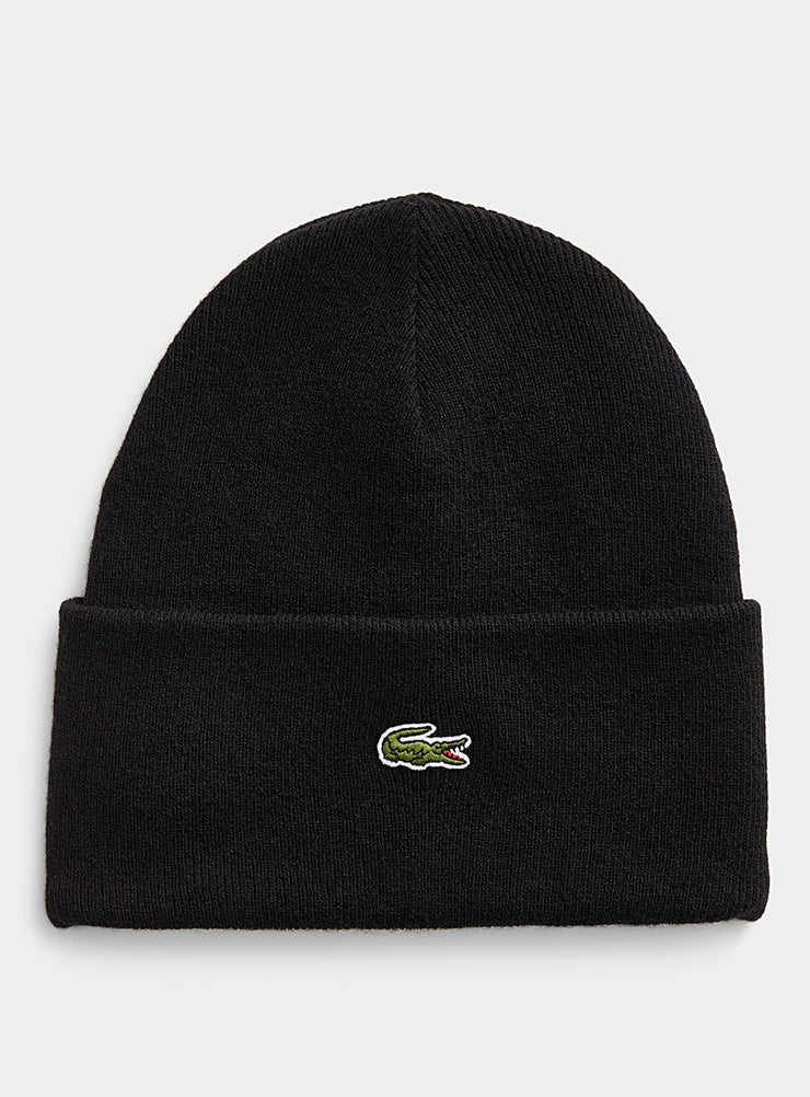 LACOSTE COTTON BEANIE