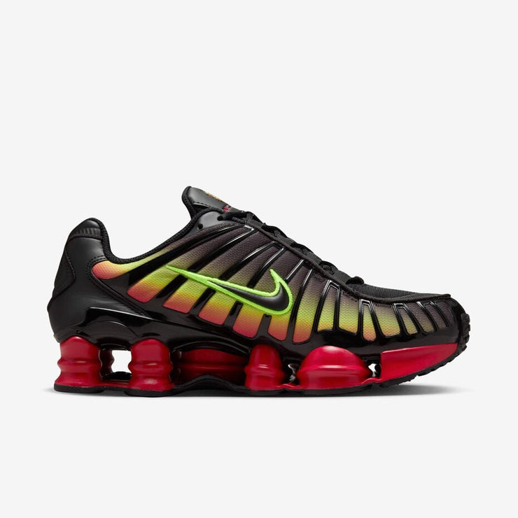 Nike Shox TL “Black Volt Fire Red”