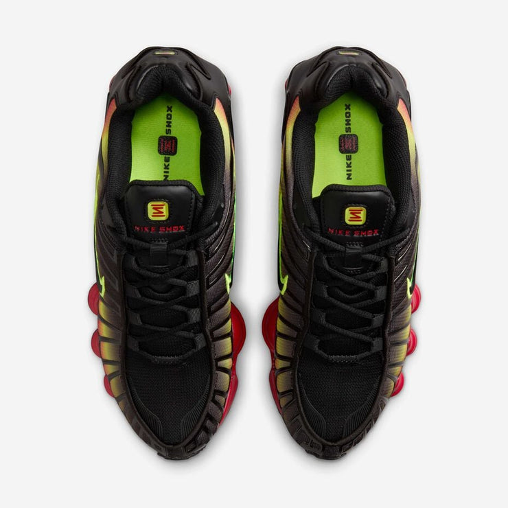 Nike Shox TL “Black Volt Fire Red”