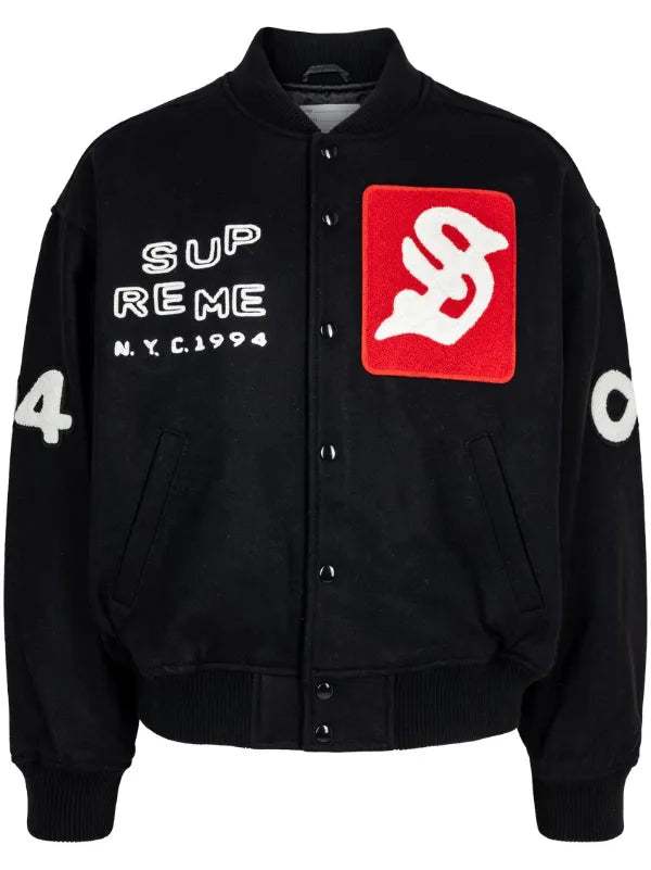 Supreme
Tourist varsity "Black" jacket