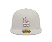 Los Angeles Dodgers New Era 2023 Mother’s Day On-Field 59FIFTY Fitted Hat – Grey/Pink