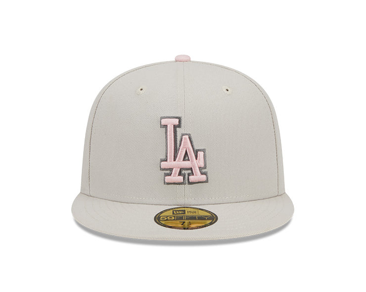 Los Angeles Dodgers New Era 2023 Mother’s Day On-Field 59FIFTY Fitted Hat – Grey/Pink
