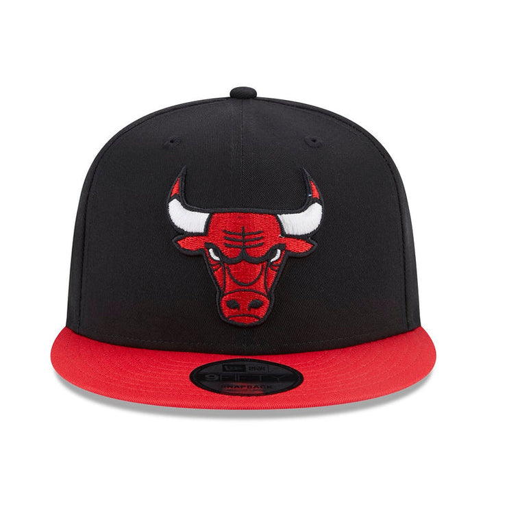 CHICAGO BULLS 9FIFTY CONTRAST SIDE PATCH BLACK/RED CAP