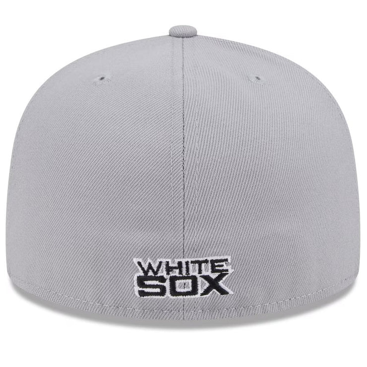 CHICAGO WHITE SOX NEW ERA GAMEDAY SIDESWIPE 59FIFTY FITTED HAT - BLACK/GRAY