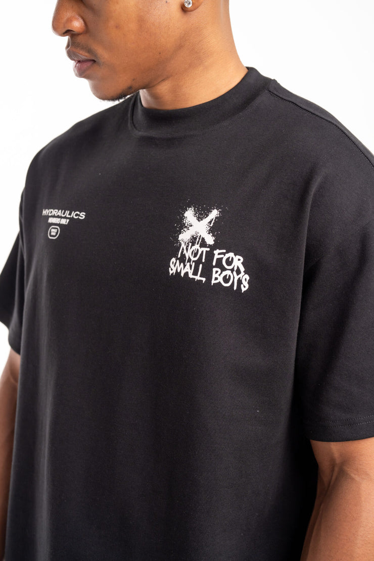 HYDRAULICS OVERSIZED NOT FOR SMALL BOYS V2 TEE BLACK AW25OSFIT NFSB BLACK