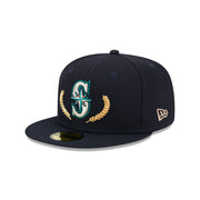 Seattle Mariners Gold Leaf 59FIFTY Fitted