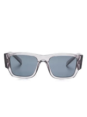 Prada Eyewear enamel triangle logo sunglasses