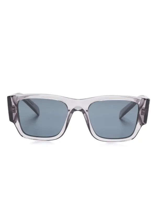 Prada Eyewear enamel triangle logo sunglasses