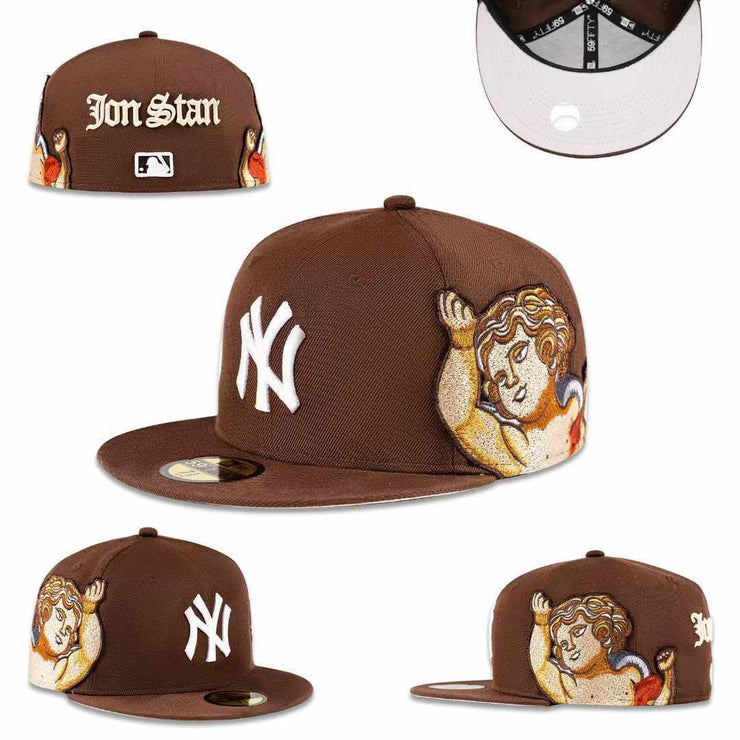 MLB New Era Brown NY x Jon Stan Fitted Cap