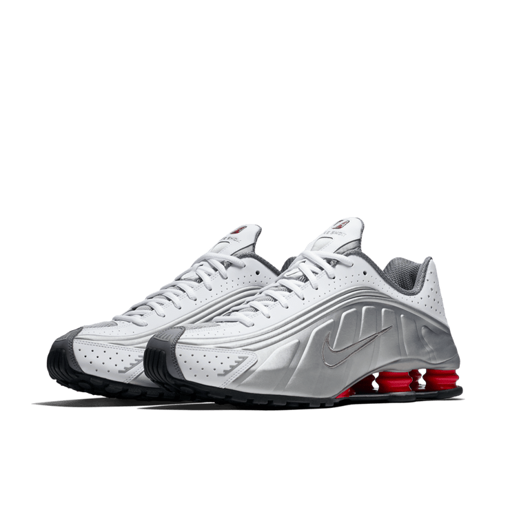 Nike Shox R4 “White & Comet Red”