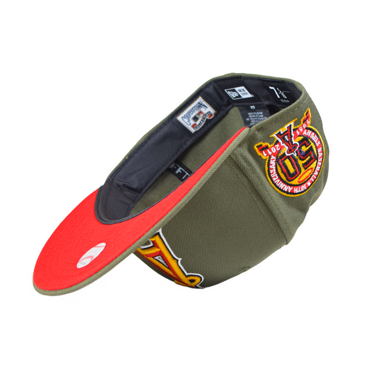 NEW ERA CALIFORNIA ANGELS 59FIFTY FITTED - FALL N LUV II