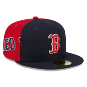 Boston Red Sox New Era Navy/Red Gameday Sideswipe 59FIFTY Fitted Hat