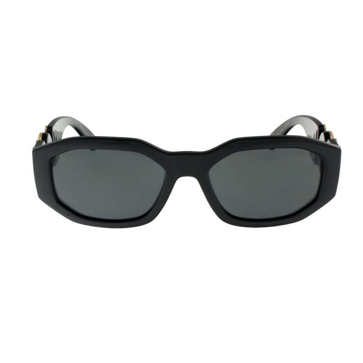 Black/grey 53MM Cat Eye Unisex Sunglasses by Versace