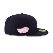BOSTON RED SOX 59FIFTY MLB AC PERF NAVY BLOOM CAP