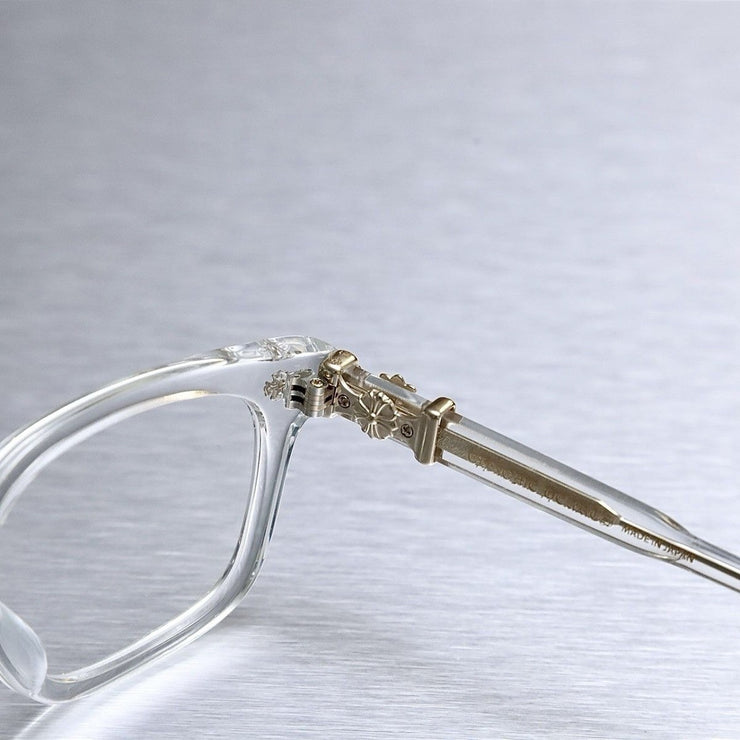Chrome Hearts Cox Ucker Transparent Eye Glasses Frame
