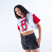 MLB Ladies Red Sox Crop Top