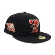 Black Toronto Blue Jays 25th Anniversary Side Patch New Era 59Fifty Fitted