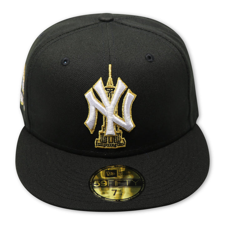 NEW YORK YANKEES (BLACK) (27X CHAMPS) "EMPIRE STATE" NEW ERA 59FIFTY FITTED CAP