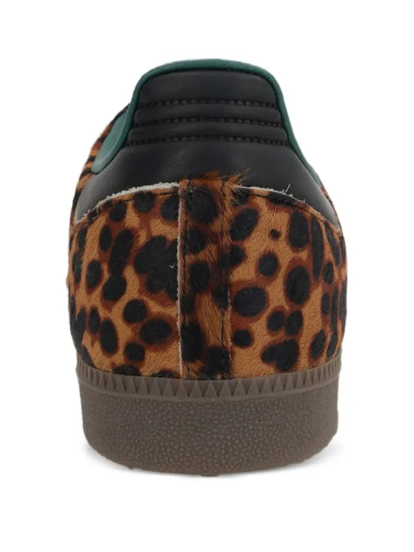 Adidas Samba OG leopard-print