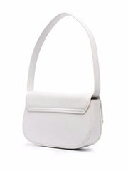 Diesel 1DR leather shoulder bag “White”