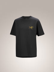KRAGG COTTON LOGO SHIRT SS MEN'S - 24K BLACK