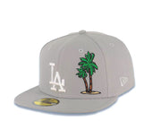 Los Angeles Dodgers New Era MLB 59FIFTY 5950 Fitted Cap Hat Gray