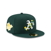 NEW ERA OAKLAND ATHLETICS SIDE PATCH BLOOM 59FIFTY FITTED HAT