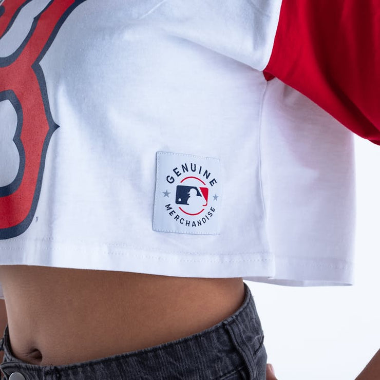MLB Ladies Red Sox Crop Top
