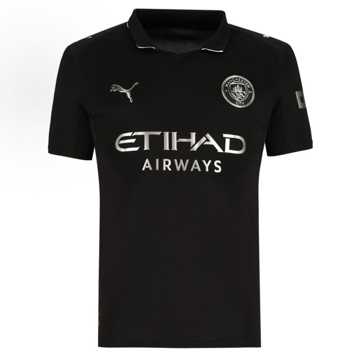 PUMA MANCHESTER CITY FC 25/26 AWAY JERSEY MENS BLACK