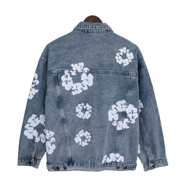 Denim Tears All Over Wreath Trucker Jacket &