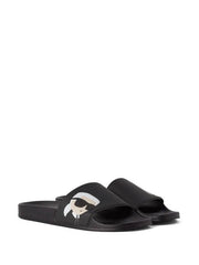 KARL LAGERFELD IKON NFT POOL SLIDES