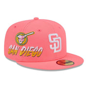 New Era Pink San Diego Padres City Connect Icon 59FIFTY Fitted Cap