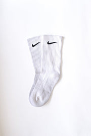 White NIKE SOCKS