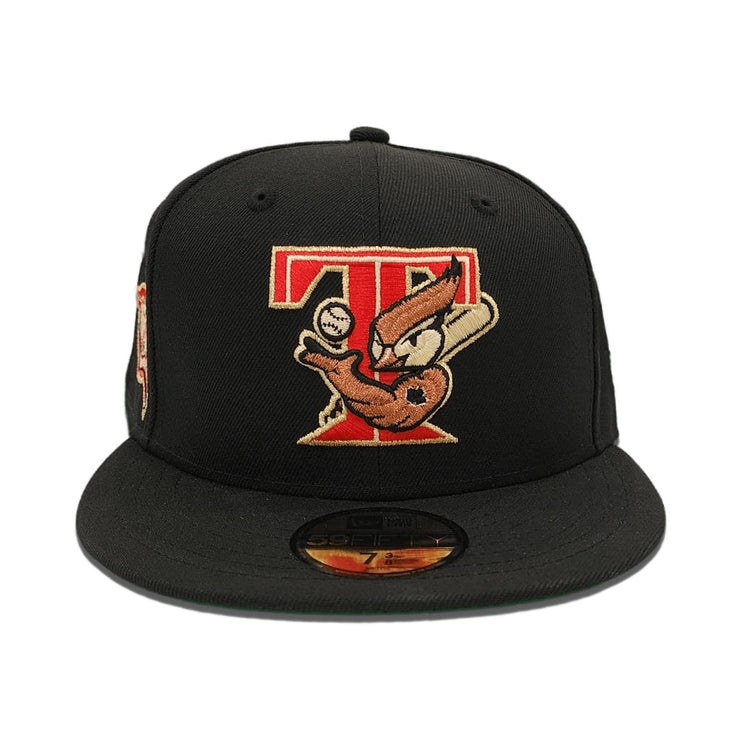 Black Toronto Blue Jays 25th Anniversary Side Patch New Era 59Fifty Fitted