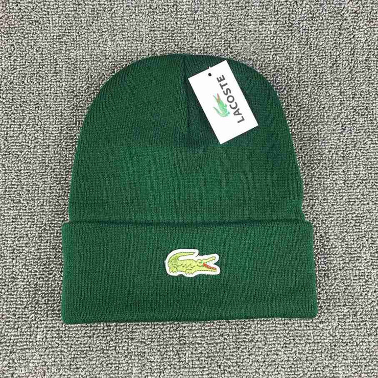 LACOSTE COTTON BEANIE