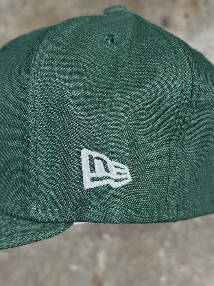 New Era LA Dodgers 50th Anniversary Green Red Gold Fitted Cap