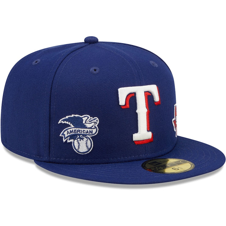 Texas Rangers New Era Identity 59FIFTY Fitted Hat - Royal