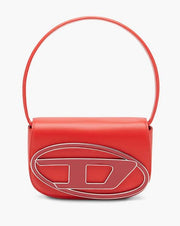 Diesel 1DR leather shoulder bag “Red”