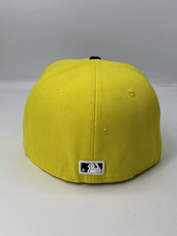YANKEES MLB NEW ERA FITTED 59FIFTY HAT -YELLOW
