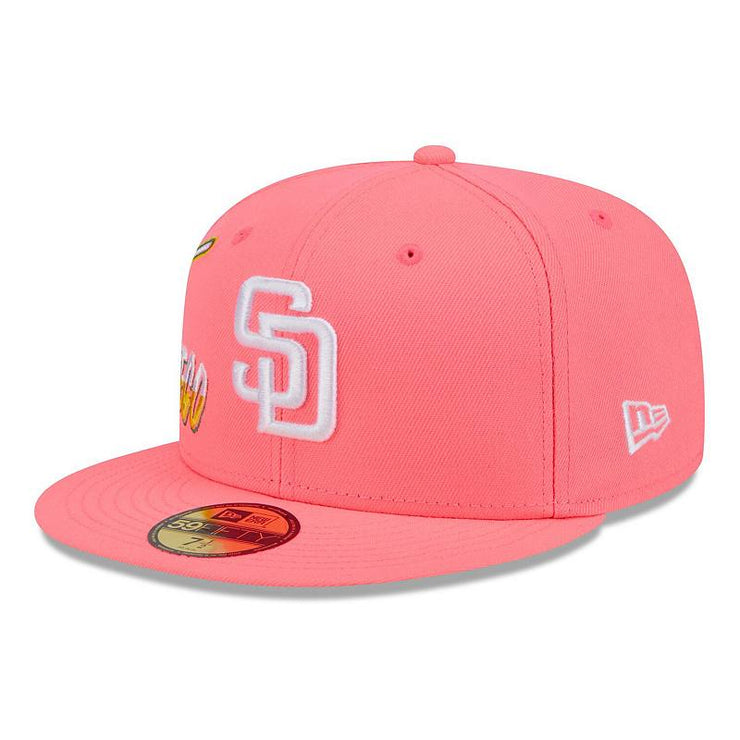 New Era Pink San Diego Padres City Connect Icon 59FIFTY Fitted Cap