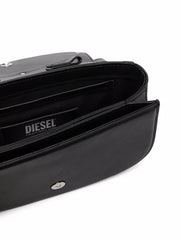 Diesel 1DR leather shoulder bag “Black”