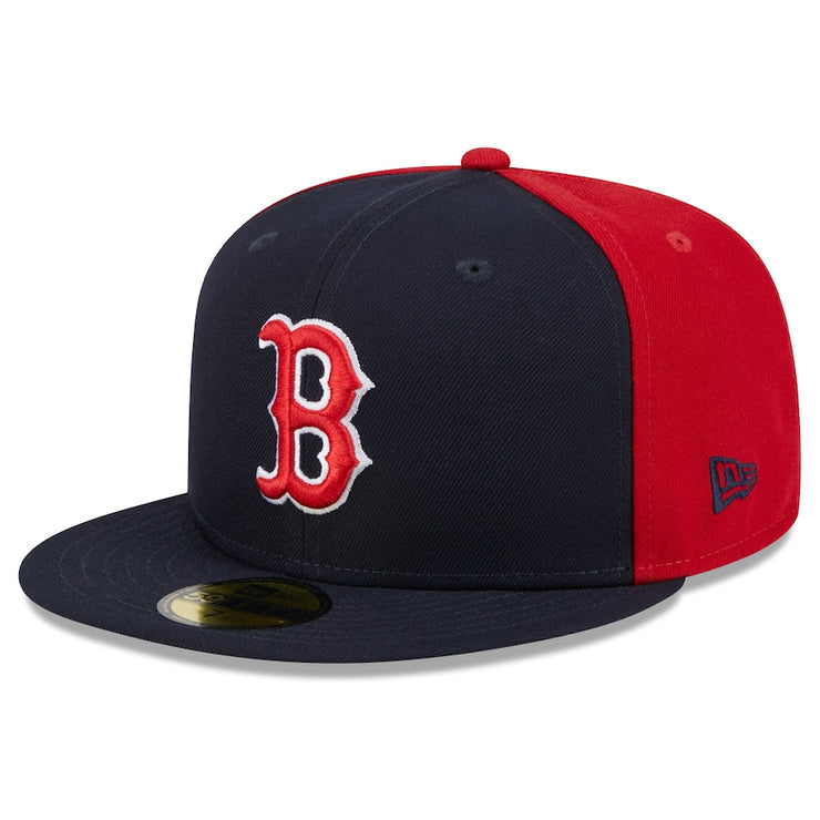Boston Red Sox New Era Navy/Red Gameday Sideswipe 59FIFTY Fitted Hat