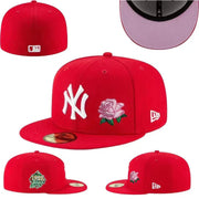 NEW YORK YANKEES WITH ROSES 59FIFTY MLB