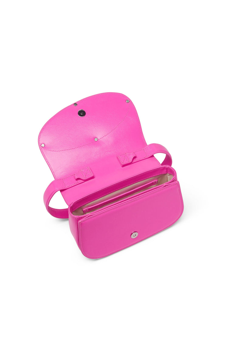 Diesel 1DR leather shoulder bag “Pink”