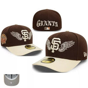 San Fransisco Giants 25th Anniversary Winged Logo New Era Fitted Hat