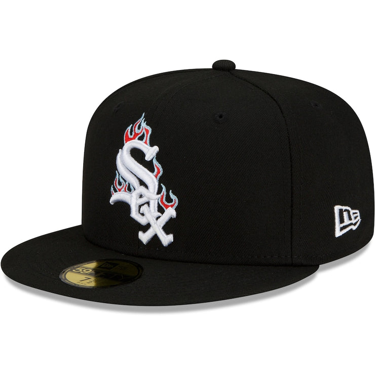 59Fifty Team Fire White Sox New Era Fitted Cap