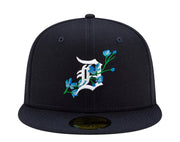 NEW ERA 59FIFTY MLB DETROIT TIGERS SIDE PATCH BLOOM FITTED HAT