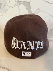 San Fransisco Giants 25th Anniversary Winged Logo New Era Fitted Hat