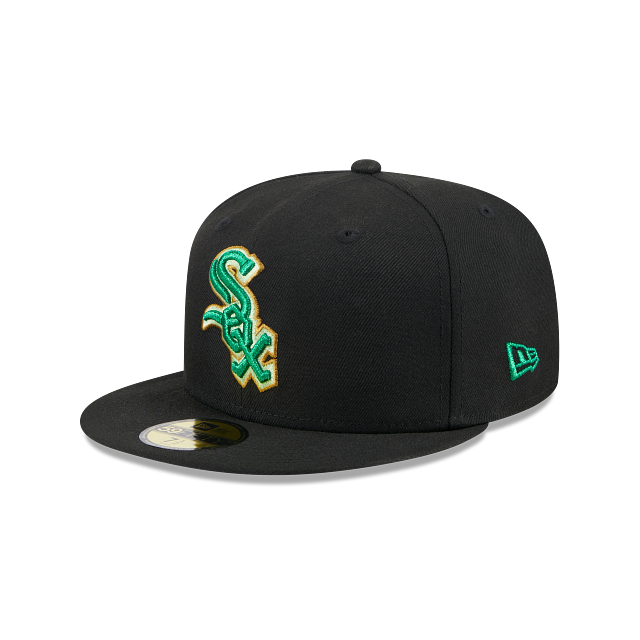 Chicago White Sox MLB Metallic Green Pop 59FIFTY Cerrada