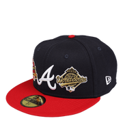 Atlanta Braves 3Times World Series Champions New Era 59FIFTY